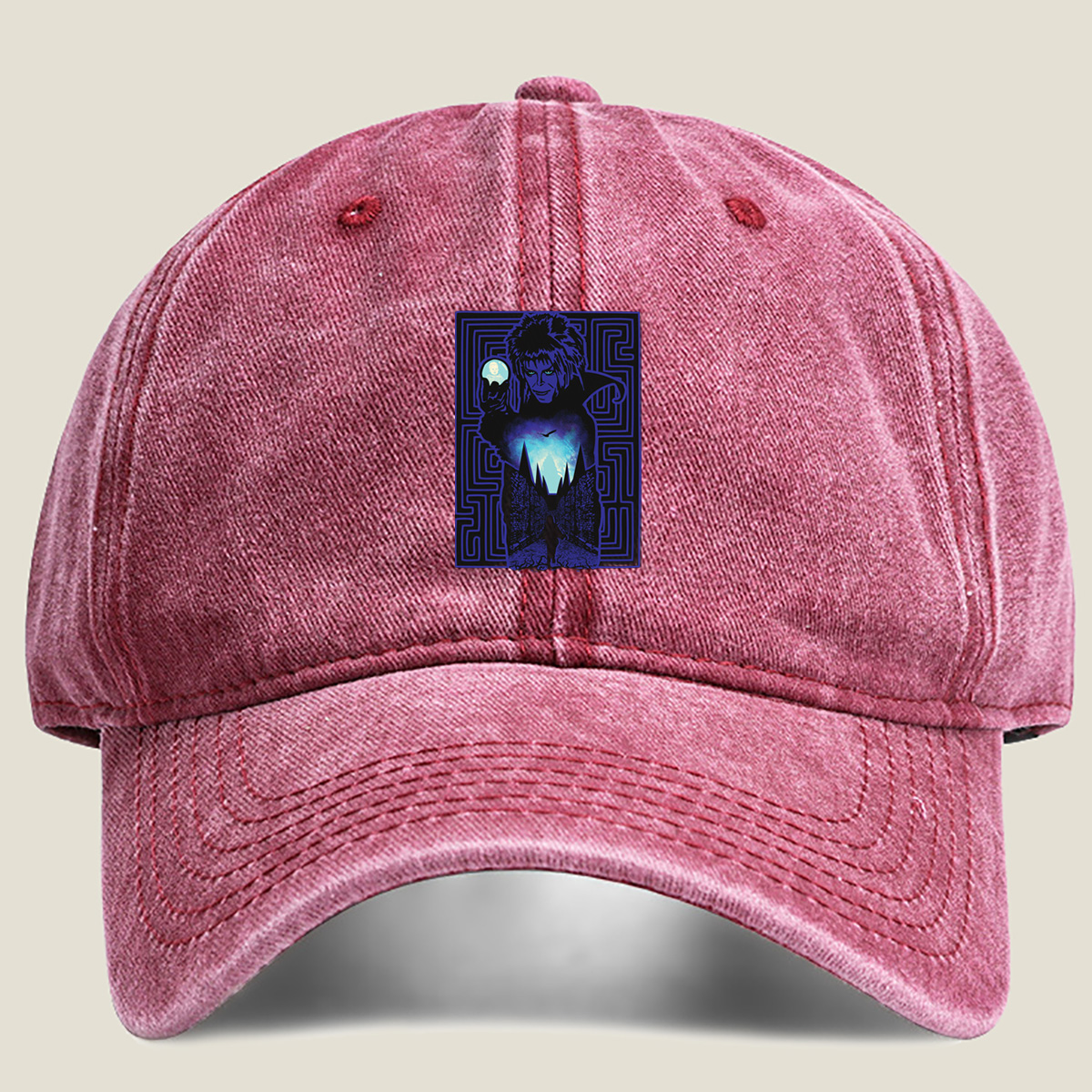 Labyrinth: Jareth the Goblin King - Washed Denim - Baseball Cap