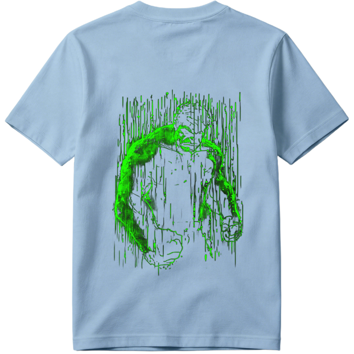 Hulk in Matrix Style - Tee