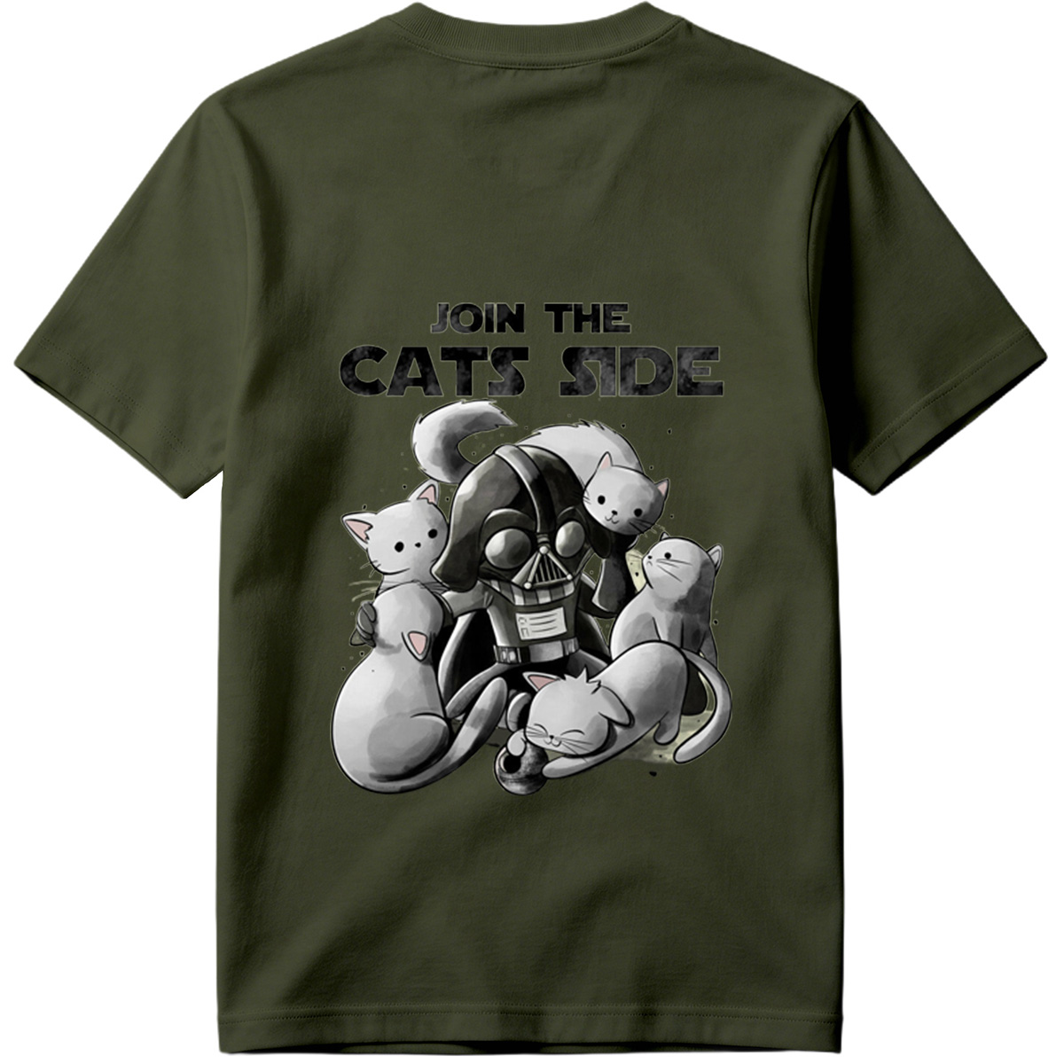 Join the Cats Side: Darth Vader and Kittens - Tee