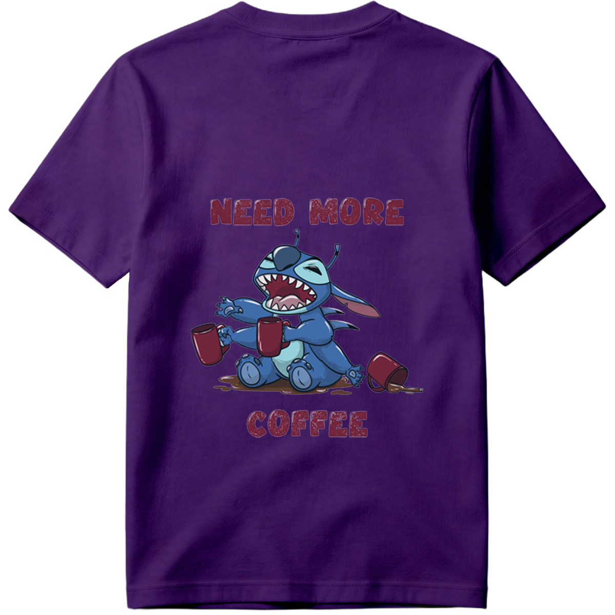 Stitch Needs More Coffee - Tee