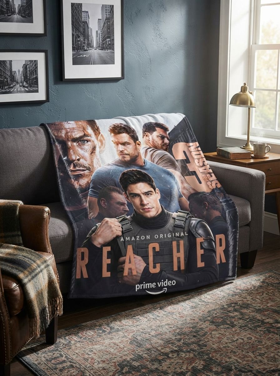 Custom Photo Flannel Fleece Blanket Ultra Soft Personalized Portrait Face Throw Anti Pilling Lightweight Warm Bed Sofa