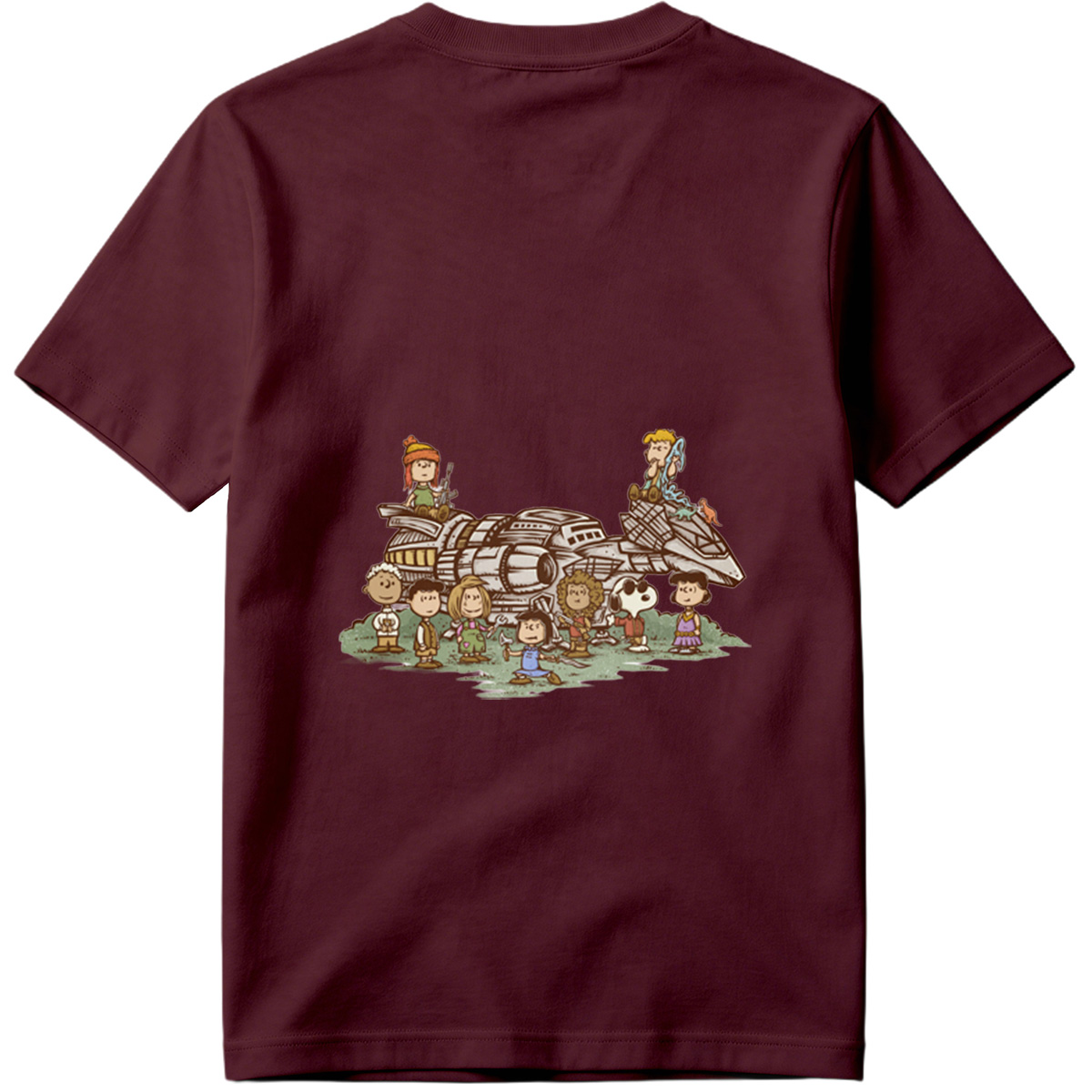 Peanuts Characters Meet Star Wars: A Galactic Adventure - Tee