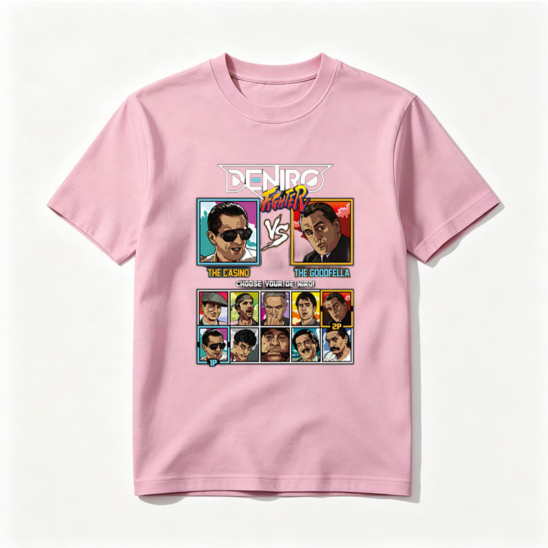 De Niro Fighter: The Casino vs The Goodfella - Choose Your De Niro Character - Tee