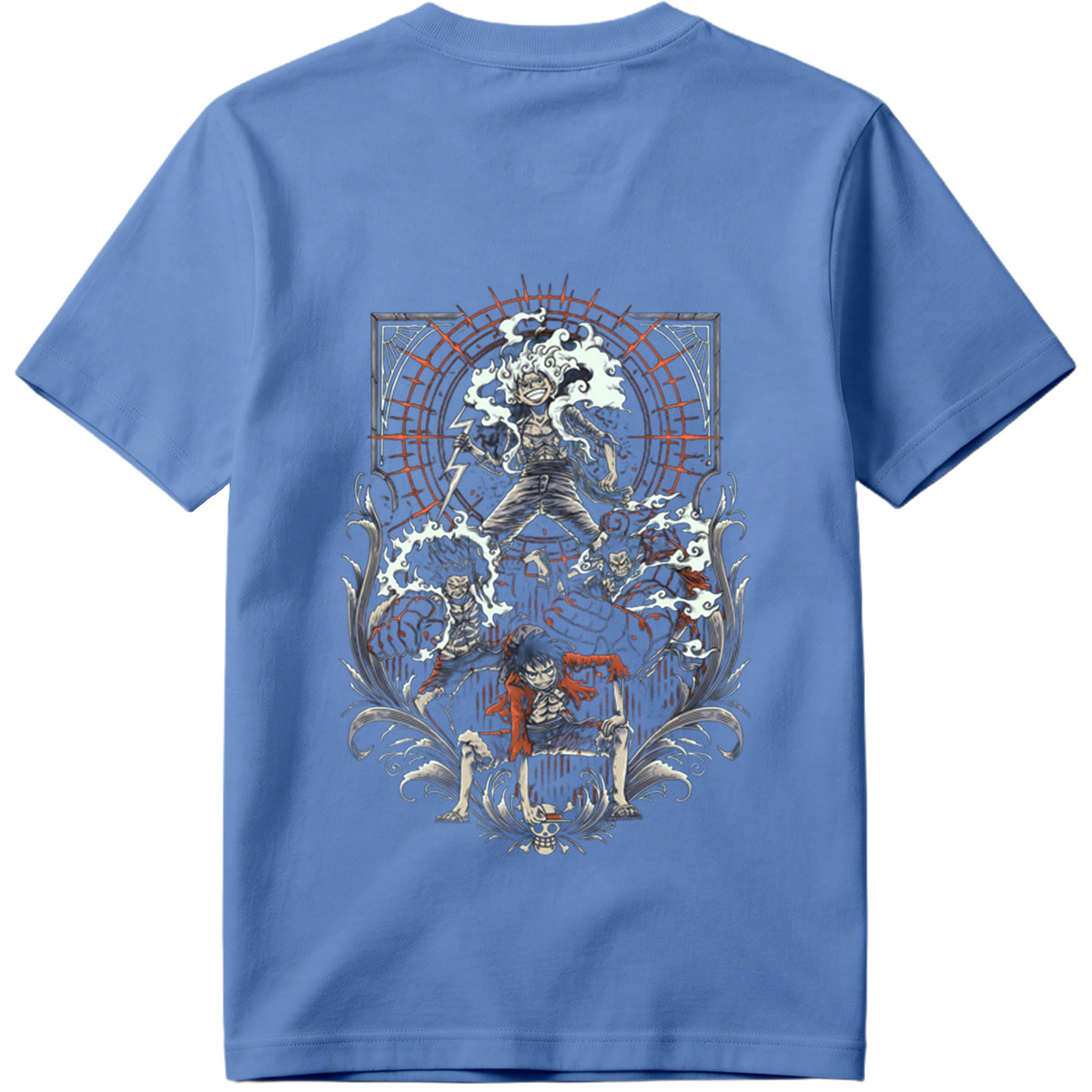 One Piece: Luffy, Zoro, Sanji, and Whitebeard - Tee