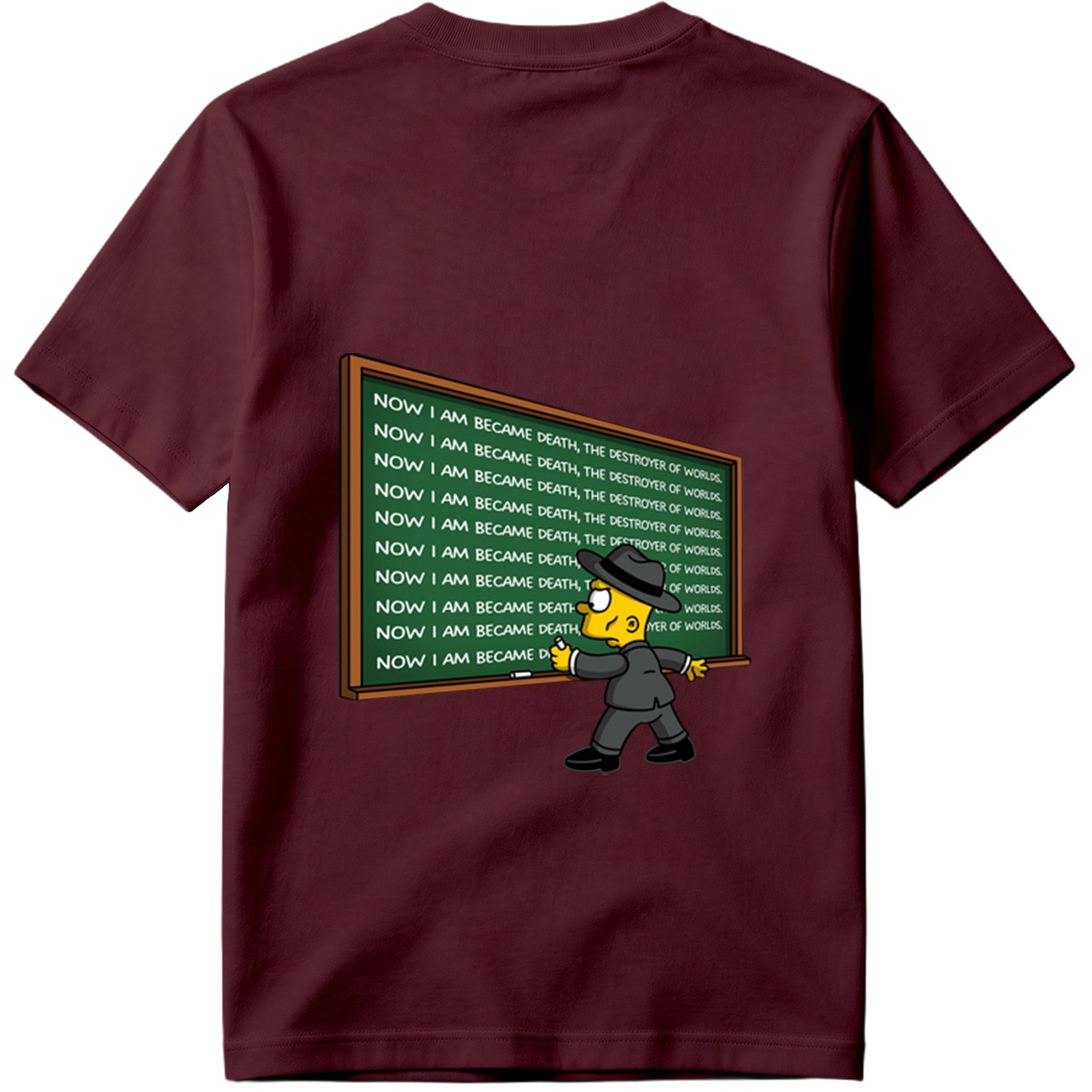 Simpsons Character Writes 