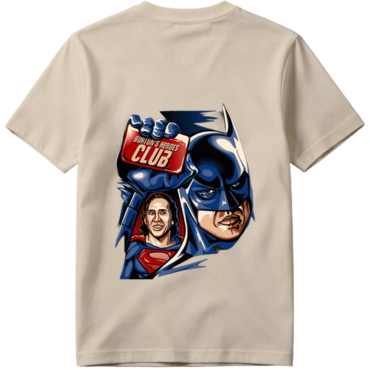 Batman and Superman - Buktun's Heroes Club - Tee