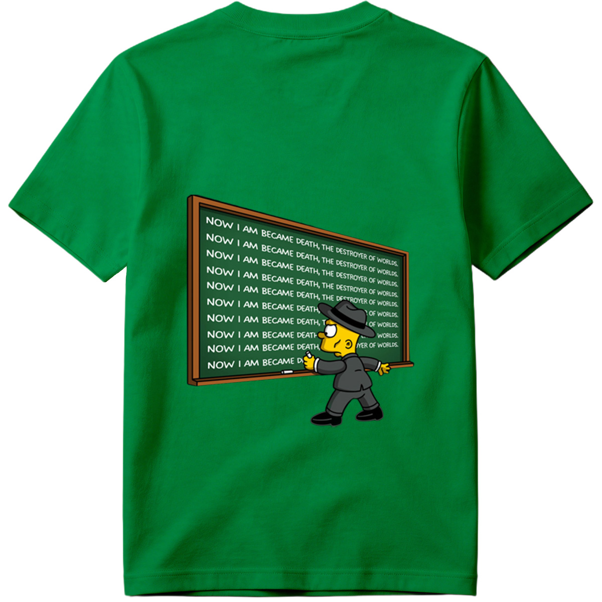 Simpsons Character Writes 