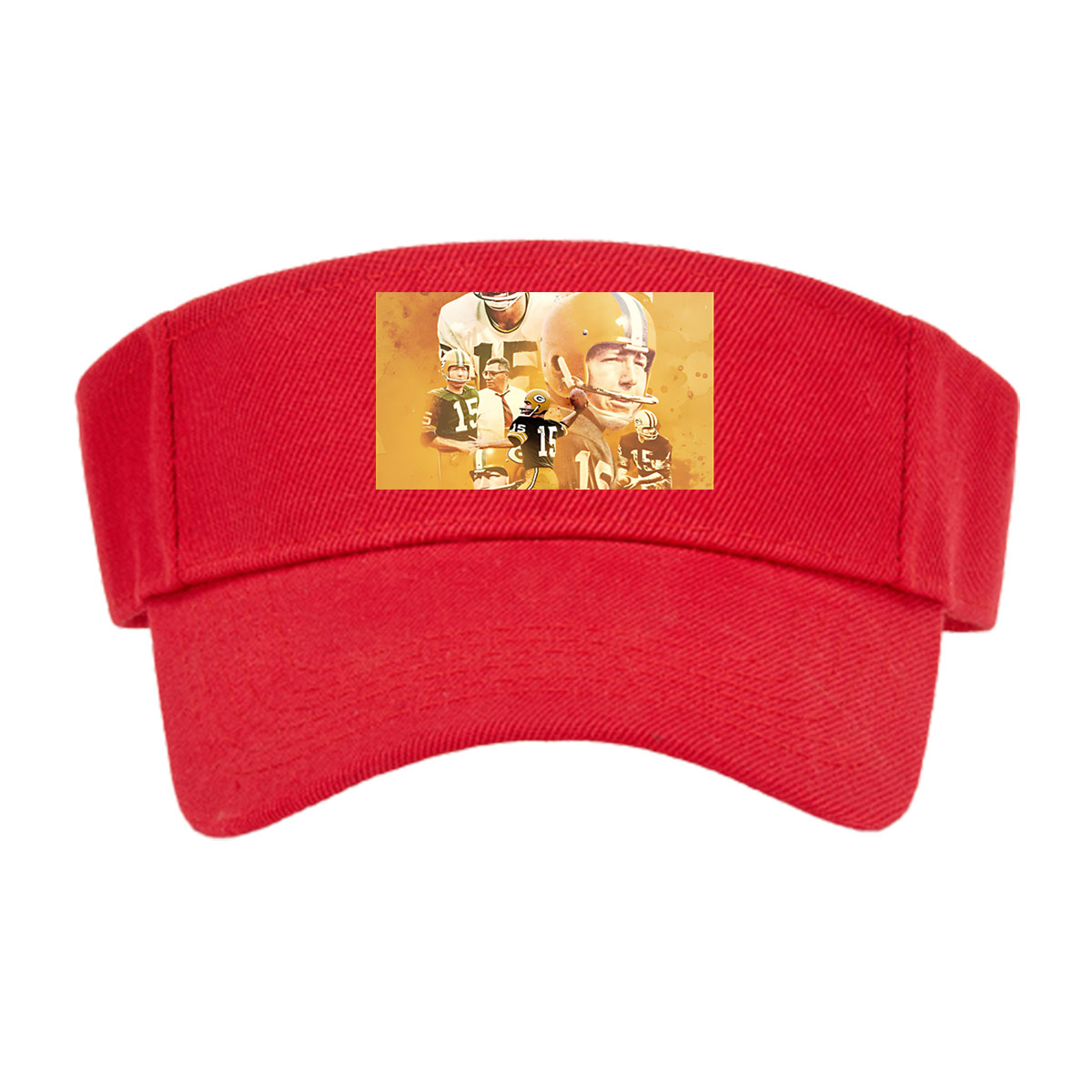 Bart Starr, Green Bay Packers Quarterback #15, Football Legend -  Visor cap