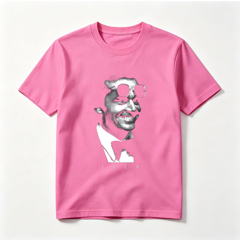 Jack Nicholson in The Shining, iconic horror film character - Tee