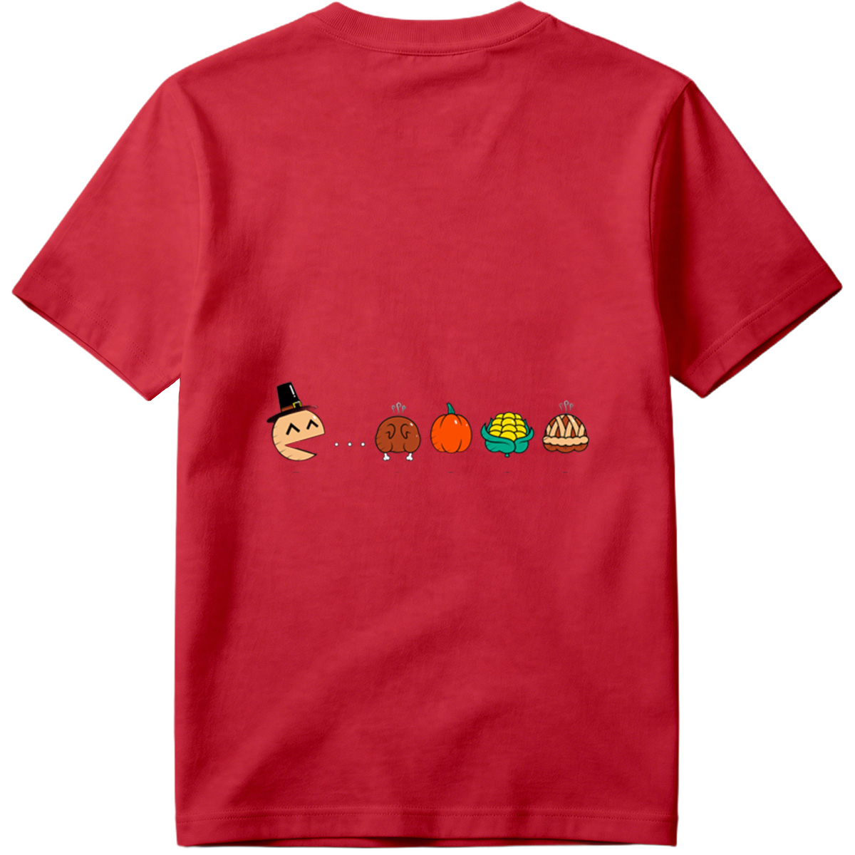 Pac-Man Thanksgiving Feast - Tee