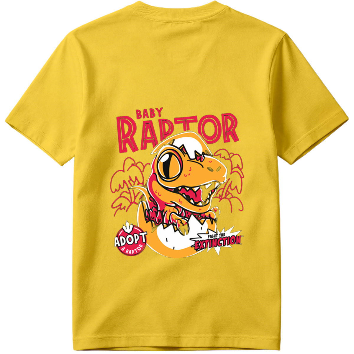 Baby Raptor: Adopt a Raptor, Fight the Extinction - Tee