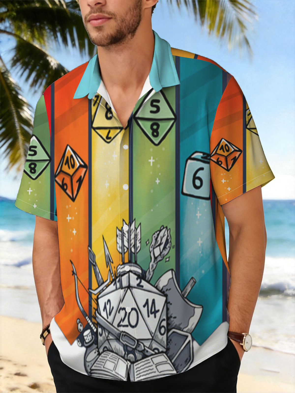 D&D Dice & Gear: RPG Adventure Essentials -  Shirt