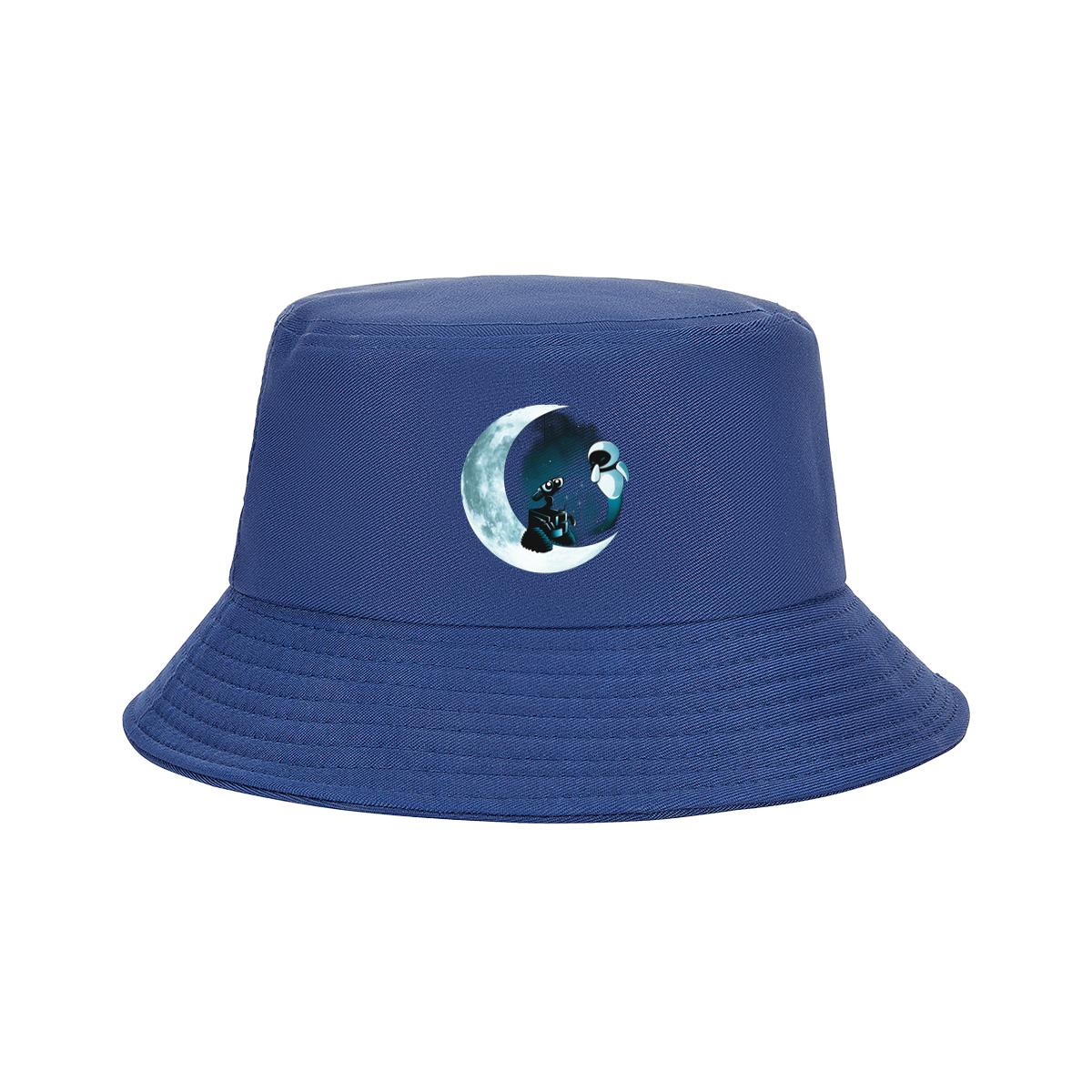 WALL-E and EVE on the Moon - Fisherman's Hat