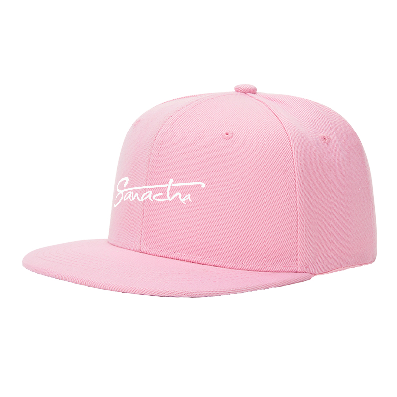 Flat Brim Baseball Cap Sanache Signature Logo Print Streetwear Underground Skate Style for Basketball Court Skate Park Urban Lifestyle Skaters Rappers Streetwear Enthusiasts