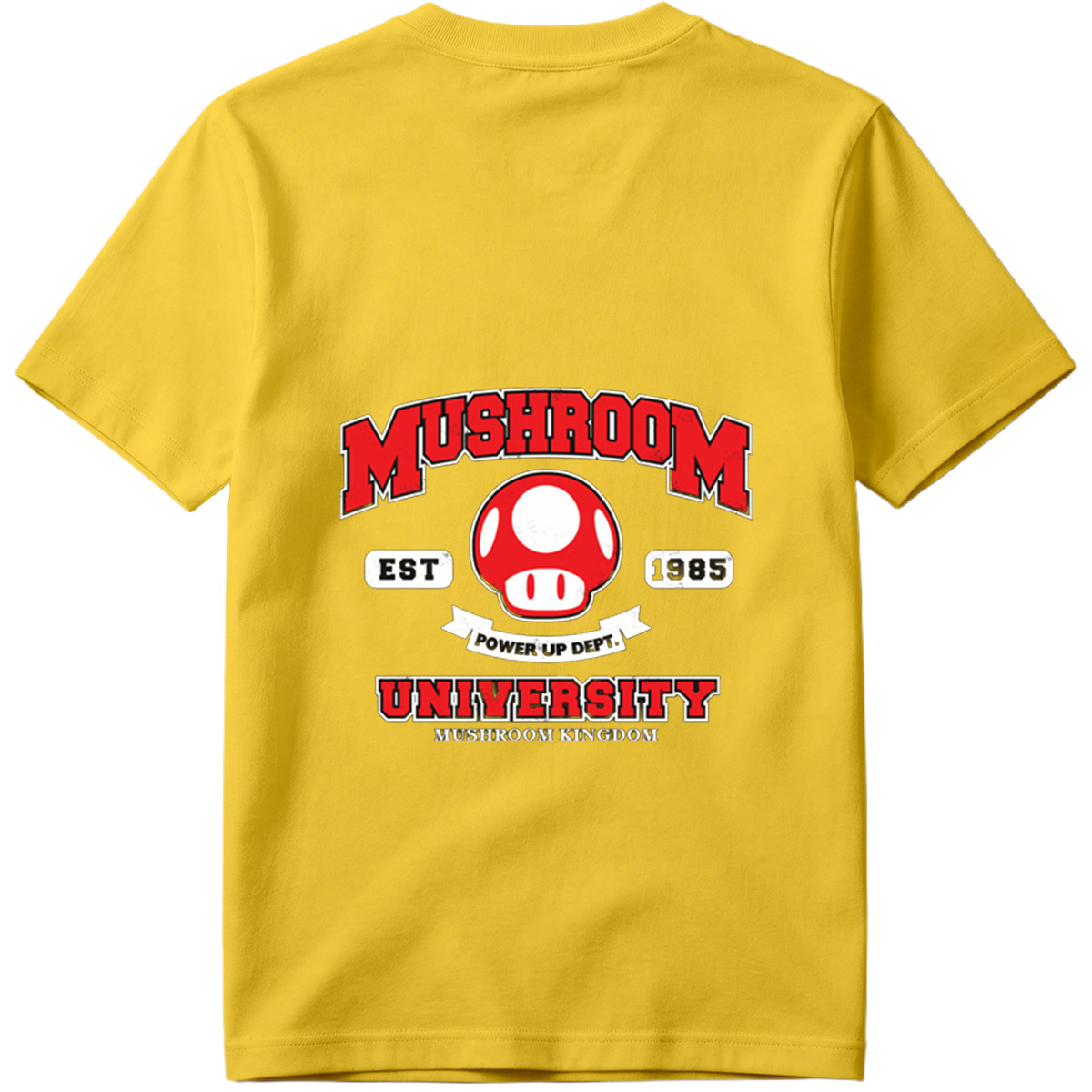 Mushroom University: Power Up Dept. - Mario Mushroom Kingdom - Tee