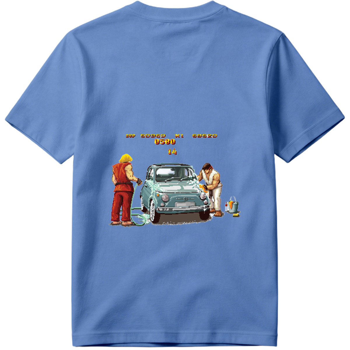 Street Fighter: Ryu and Ken Wash Car - Tee
