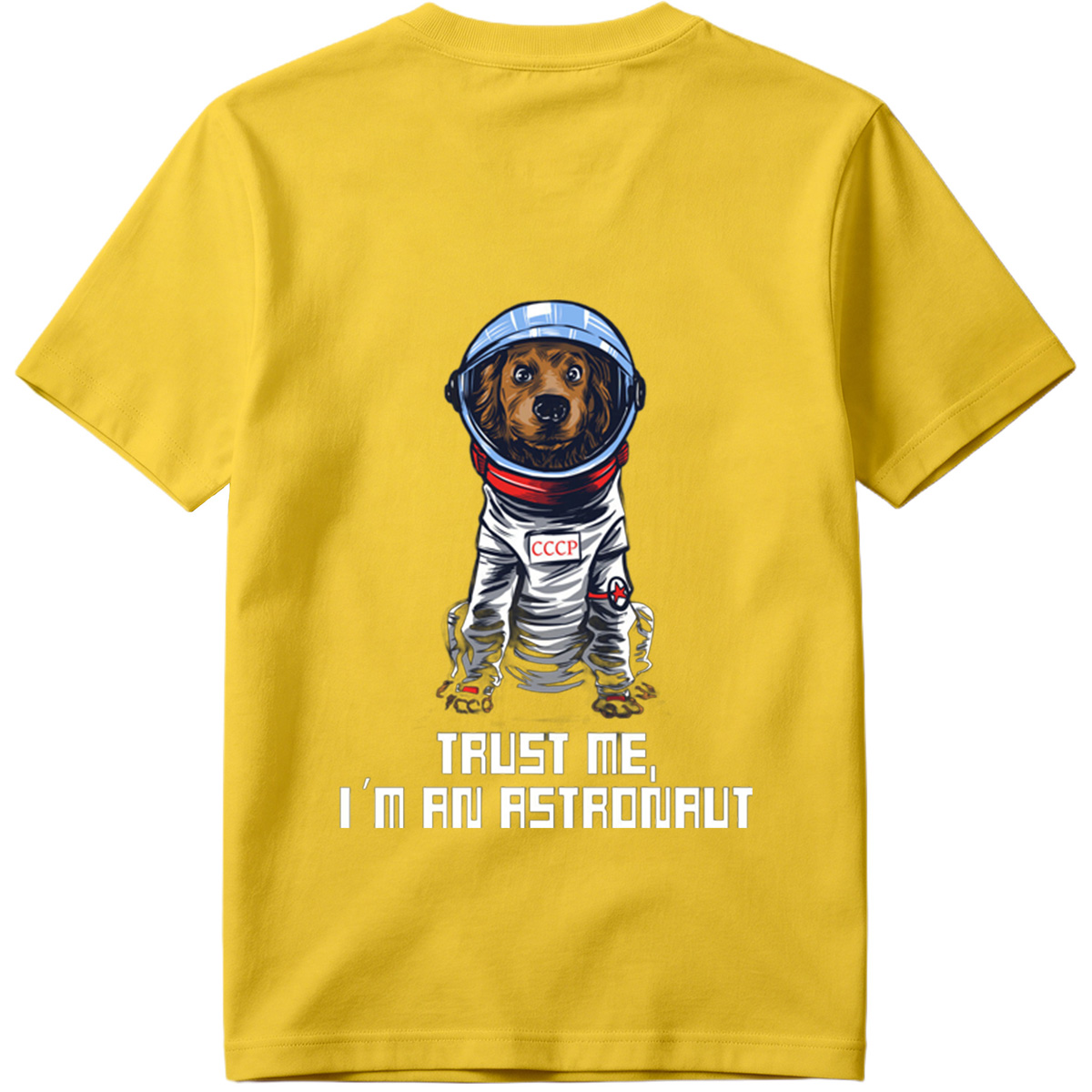 Cosmic Canine: CCCP Astronaut Dog - Tee