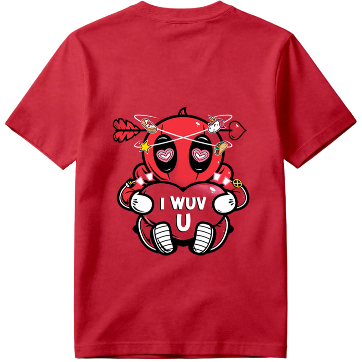 Deadpool I Wuv U - Tee