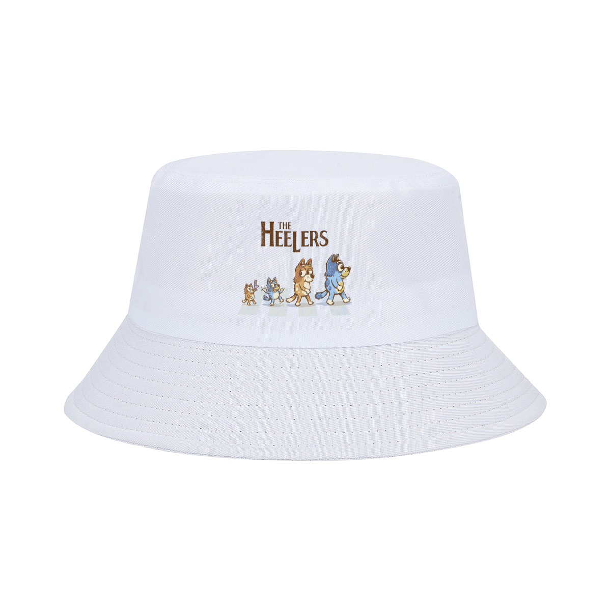 The Heelers: Bluey, Bingo, Bandit, and Mum Dog - Fisherman's Hat