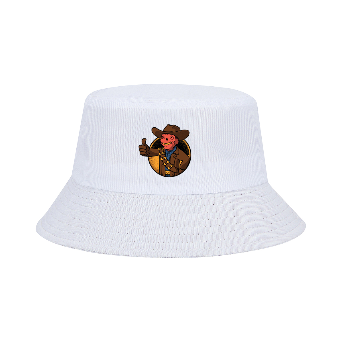 Cowboy Skeleton Thumbs Up - Fisherman's Hat