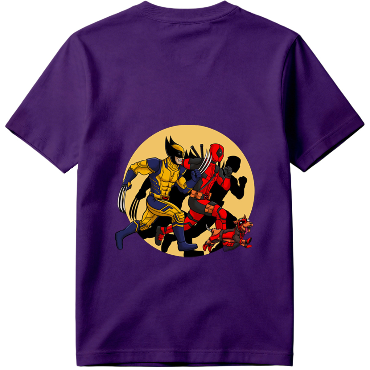 Wolverine and Deadpool with Dogpool - Tee