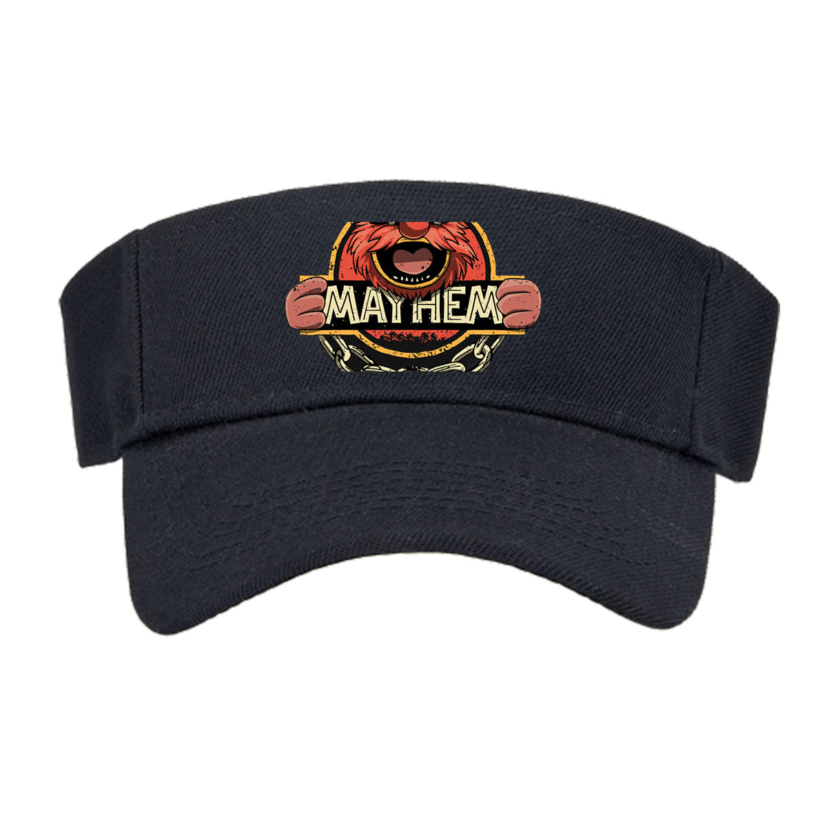 Animal from The Muppets: Mayhem Logo -  Visor cap