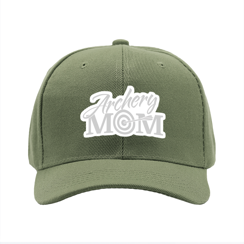 1pc New Baseball Cap Archery MOM Print Design Unisex Adjustable Hat for Outdoor Activities and Sports Fans Adults