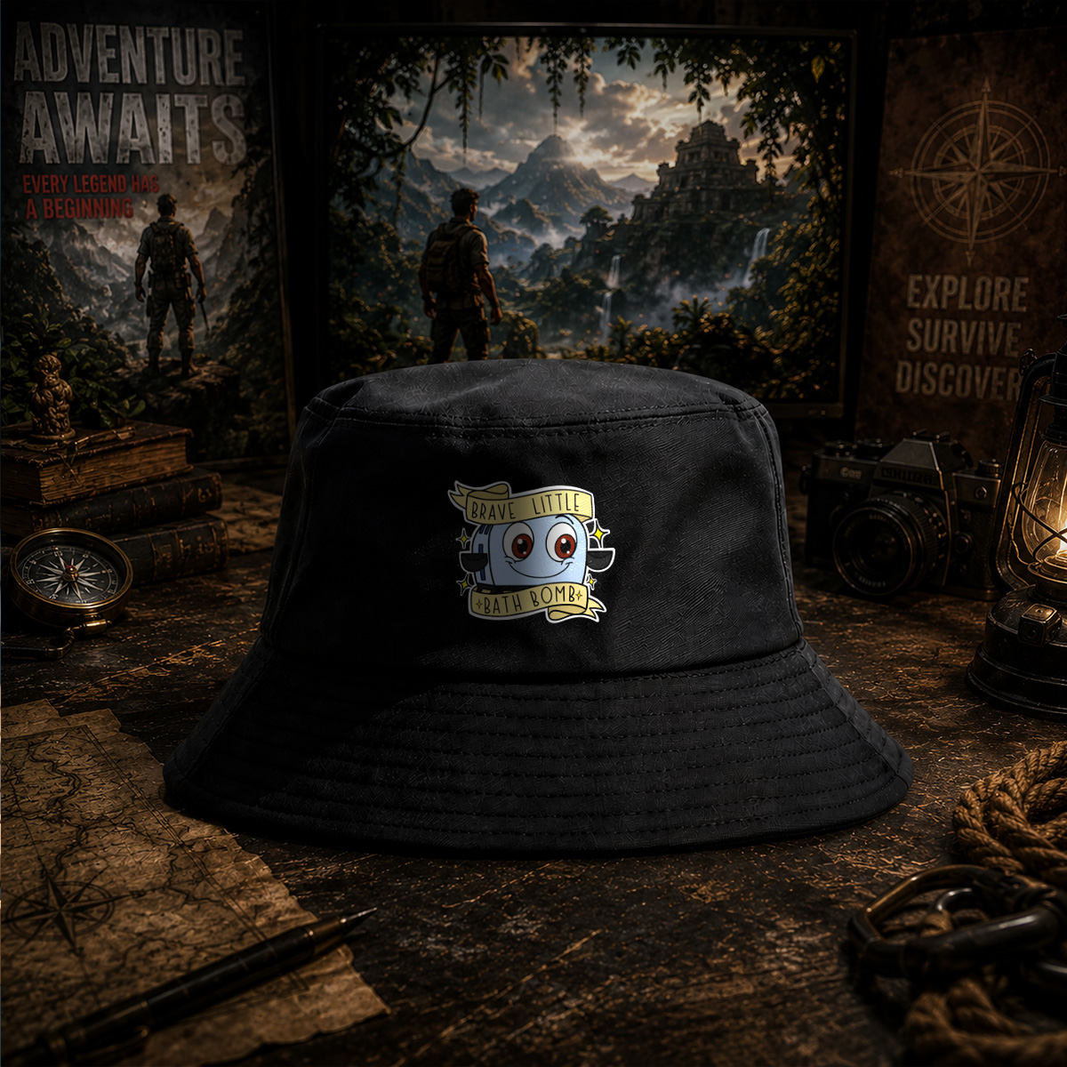 Brave Little Bath Bomb - Fisherman's Hat