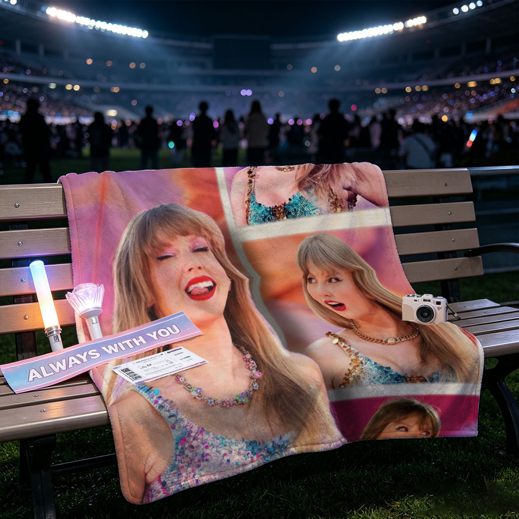 Taylor Swift Live Performance in Sparkling Stage Outfit and Expressive Moments - Blankets