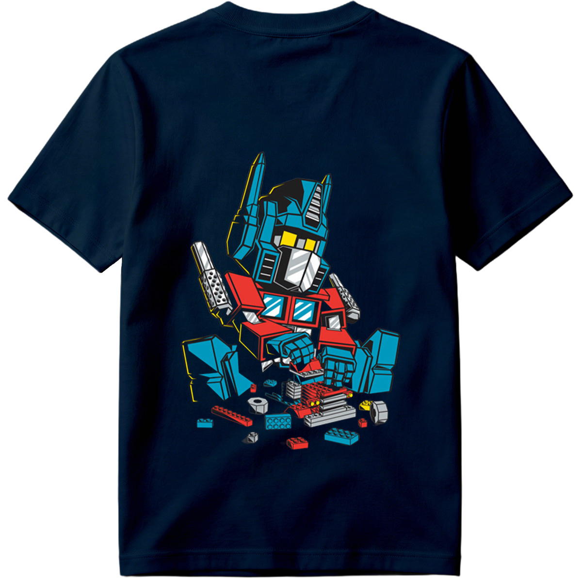 Transformers Optimus Prime LEGO Style - Tee