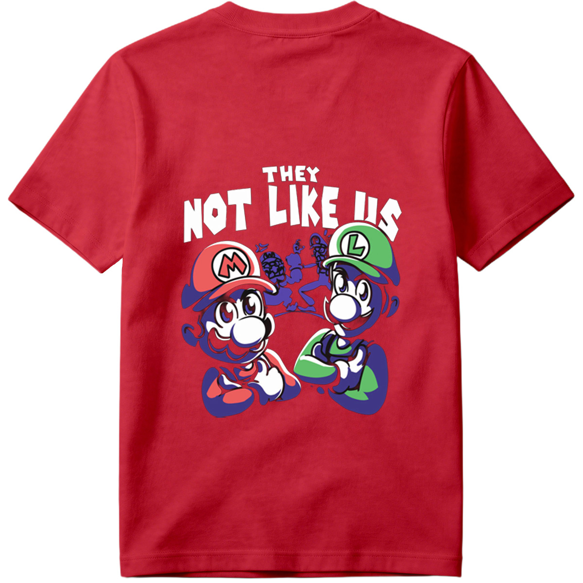 Mario and Luigi: They Not Like Us - Tee