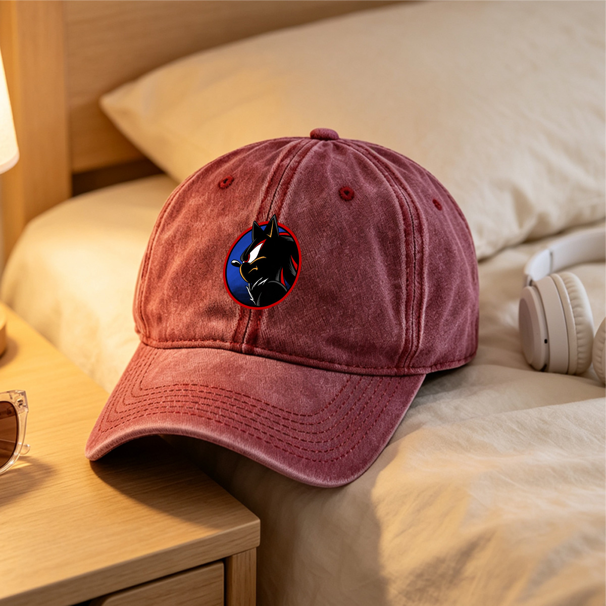 Sonic the Hedgehog - Shadow the Hedgehog - Washed Denim - Baseball Cap