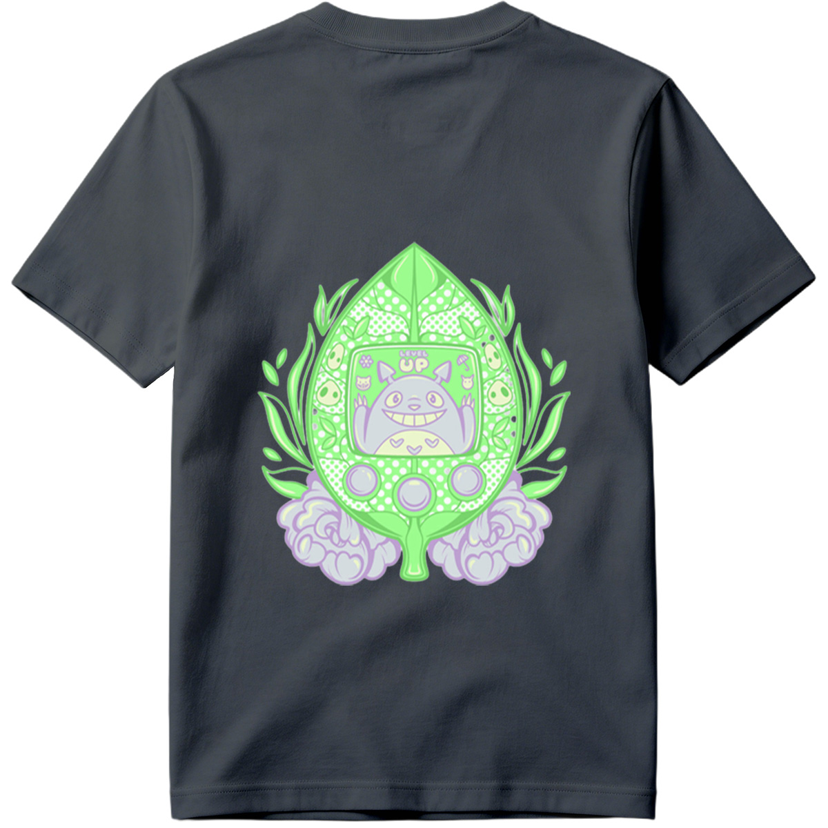 Totoro Tamagotchi Level Up - Tee