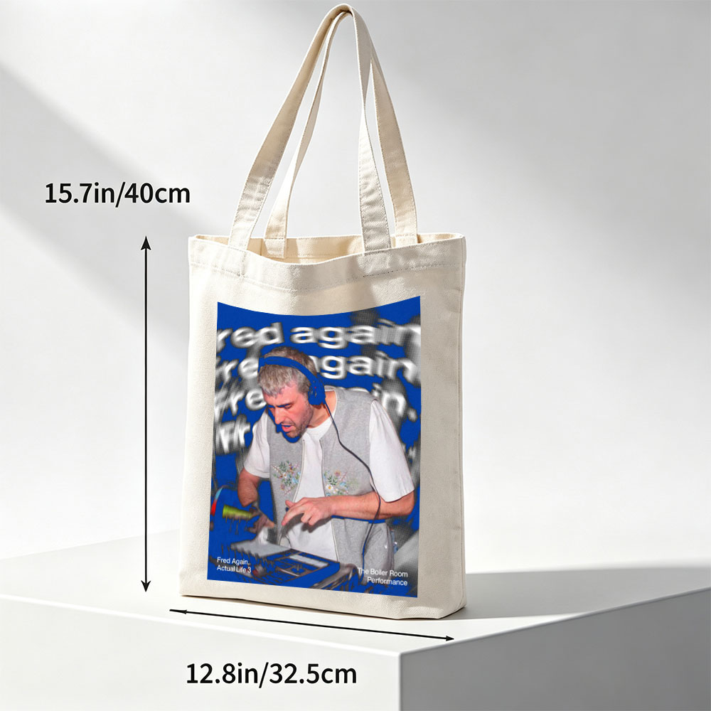 Fred Again.. Live Performance at The Boiler Room DJ Set - Canvas tote bags