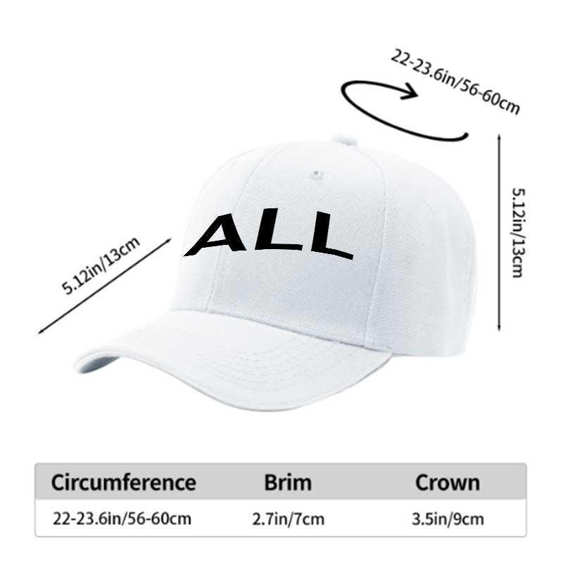 Unisex Classic Sandwich Hat with Minimalist Geometric Print and 