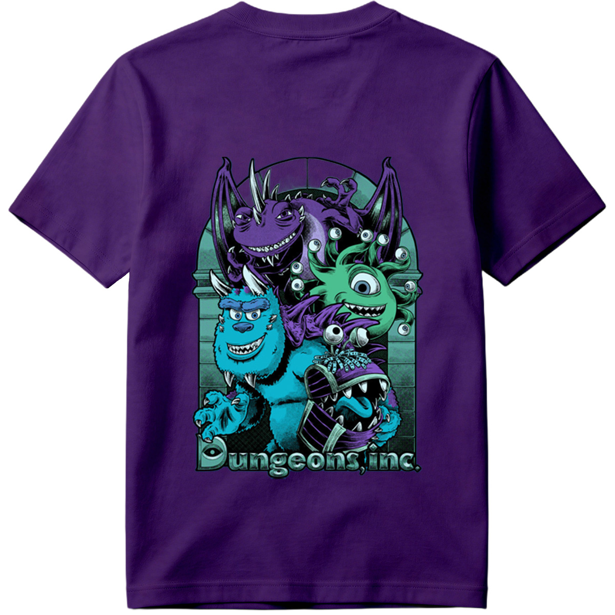 Dungeons, Inc. - Sulley, Mike, and Monsters - Tee