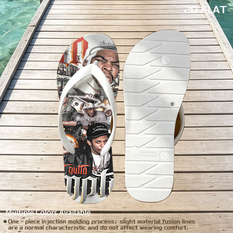 N.W.A Straight Outta Compton: Ice Cube, Dr. Dre, Eazy-E, MC Ren, DJ Yella, and the Compton Rap Legacy -  flip-flops
