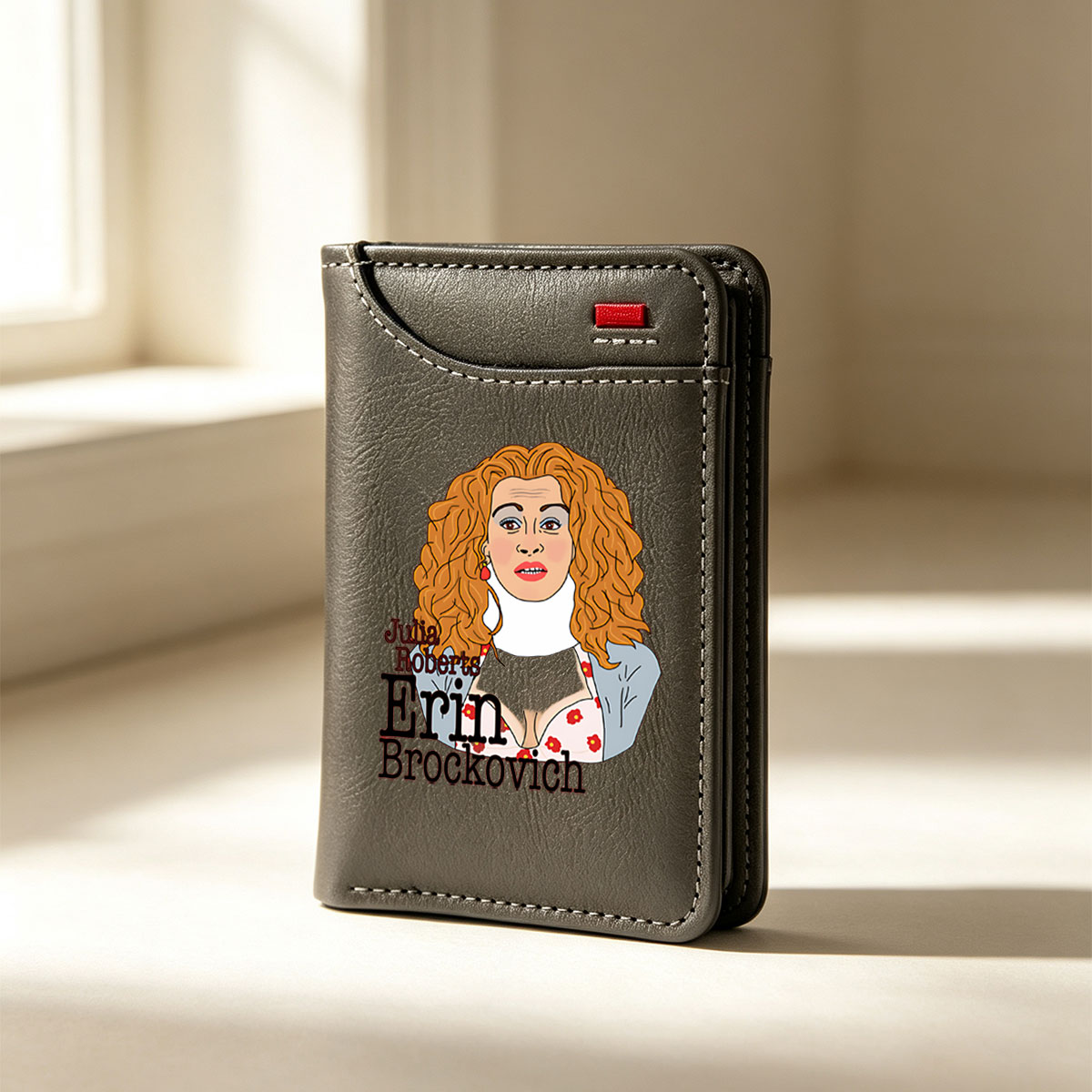 Julia Roberts as Erin Brockovich - Vertical Style Wallet