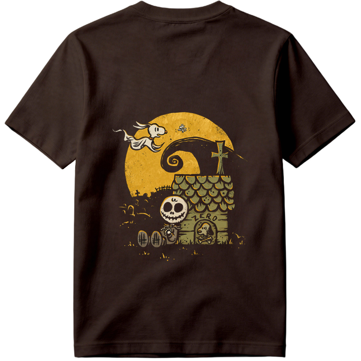 The Nightmare Before Christmas: Jack Skellington and Zero - Tee