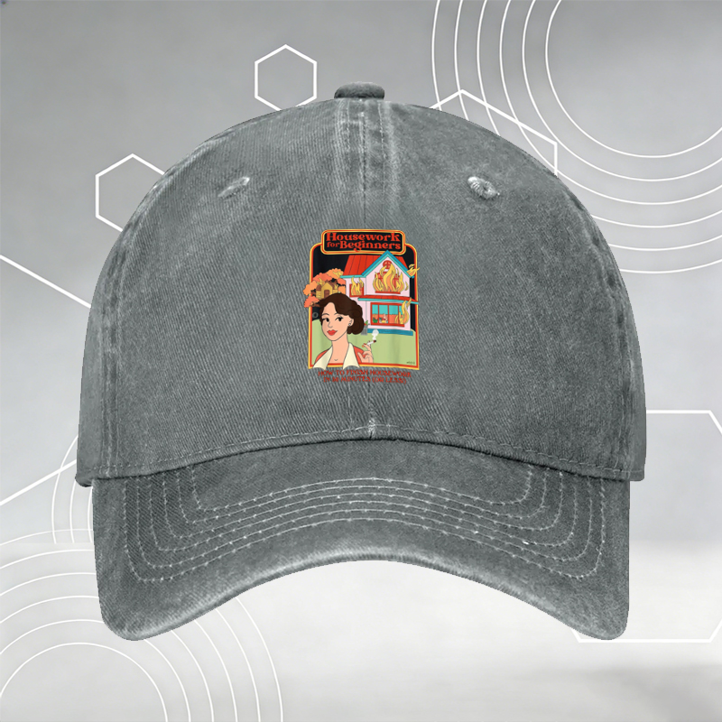 New Baseball Cap with Cute Gnomes 