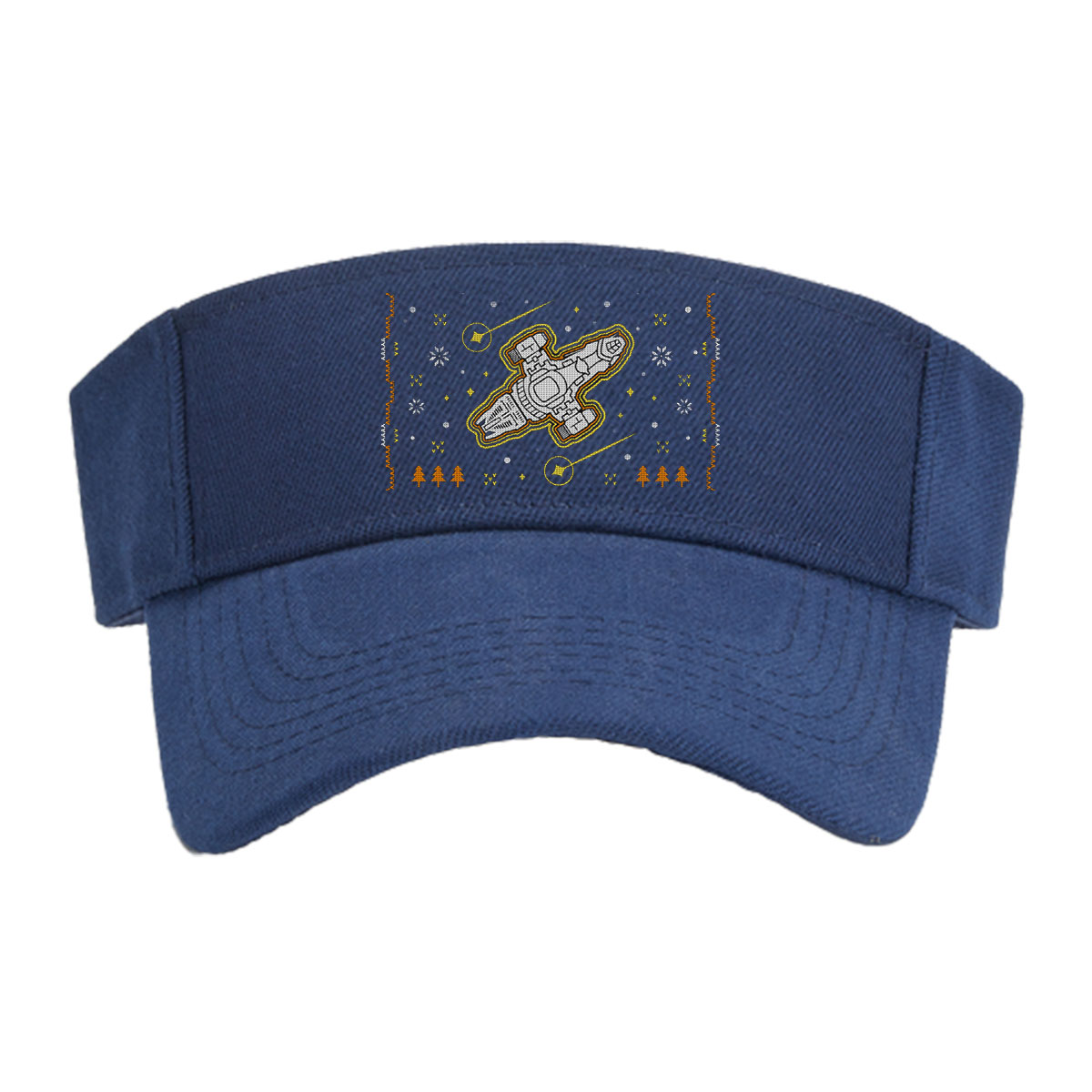 Shiny: Aim to Misbehave - X-Wing Starfighter Holiday Design -  Visor cap