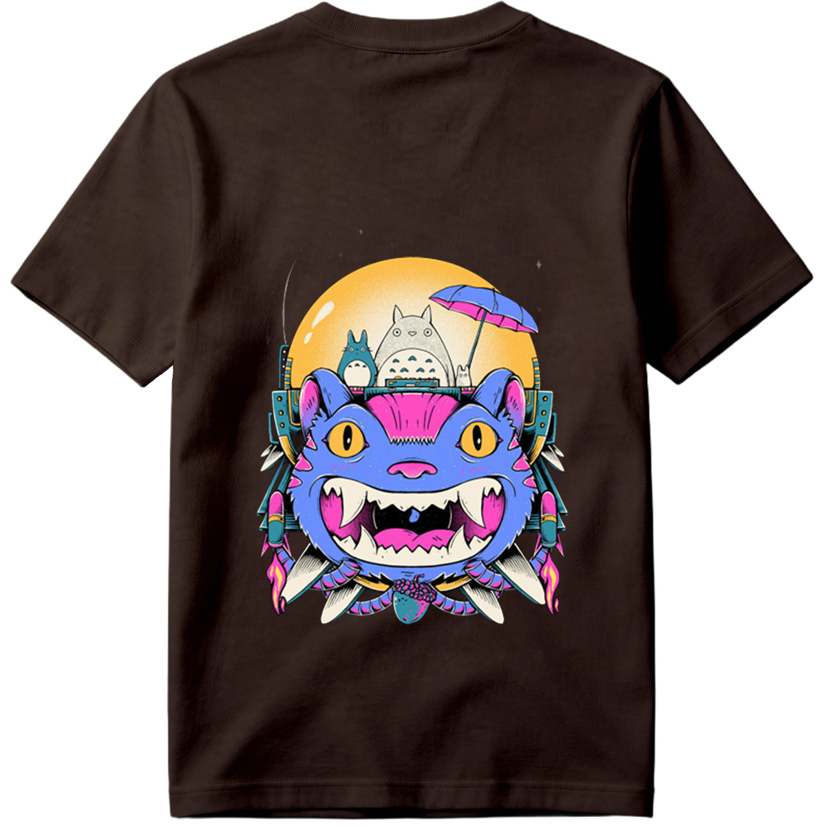 Totoro and the Cosmic Cat - Tee