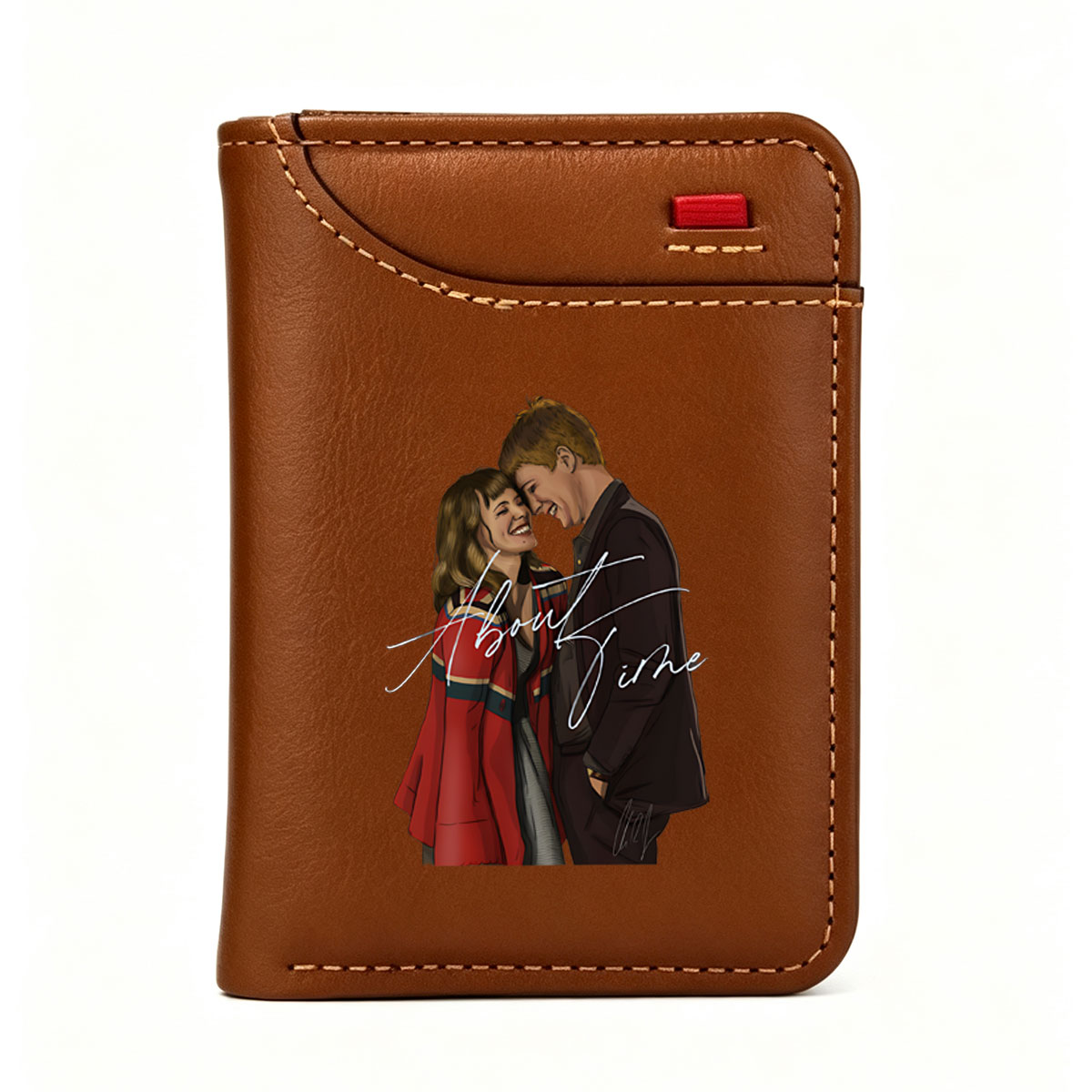 About Time: Rory and Amy Pond, Doctor Who Characters - Vertical Style Wallet