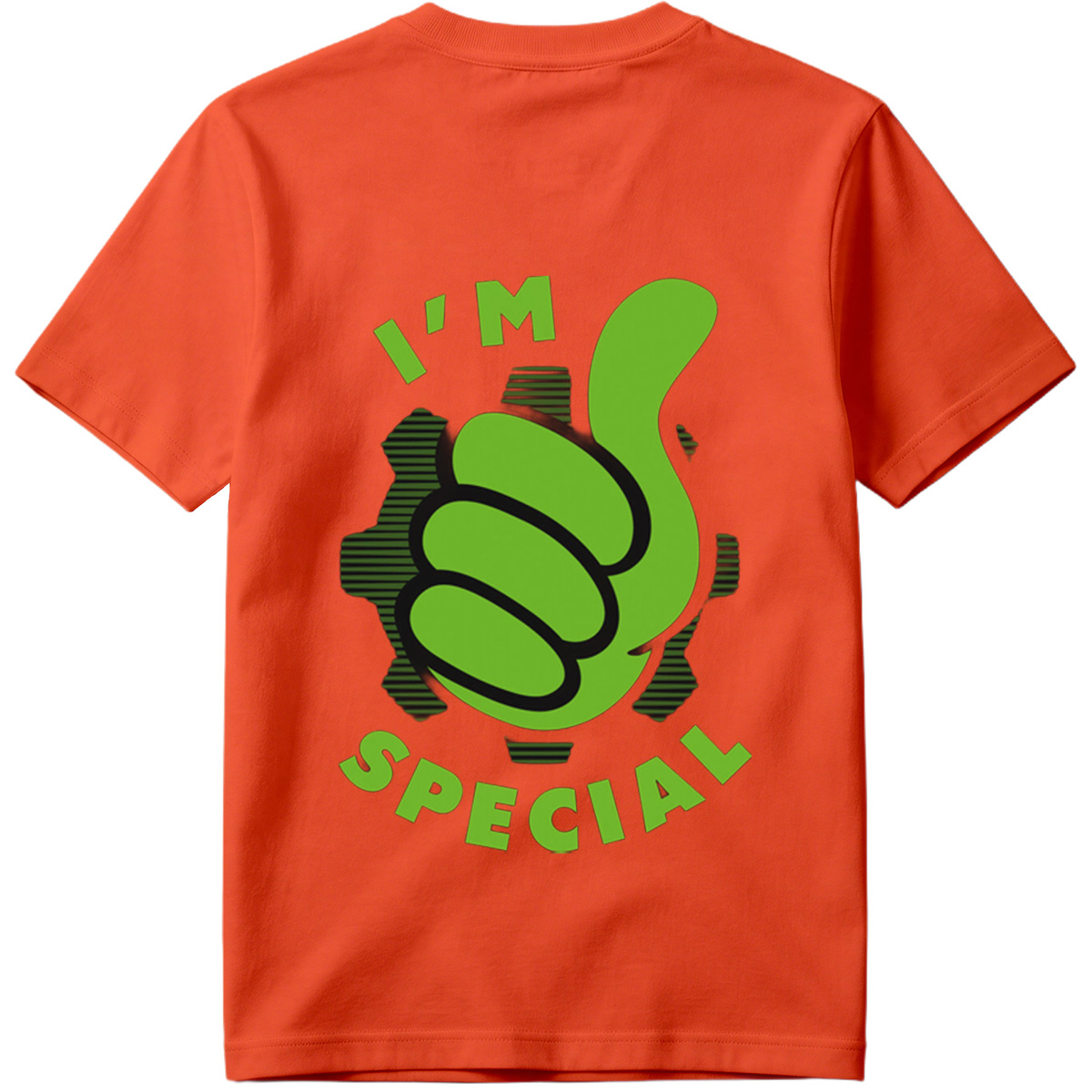 I'm Special - Green Thumbs Up Logo - Tee