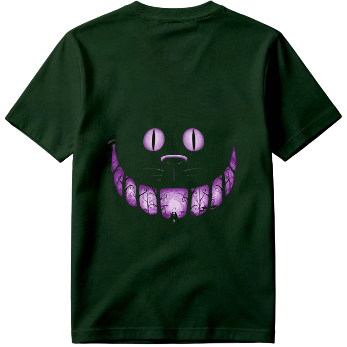 Alice in Wonderland: Cheshire Cat's Enchanted Smile - Tee
