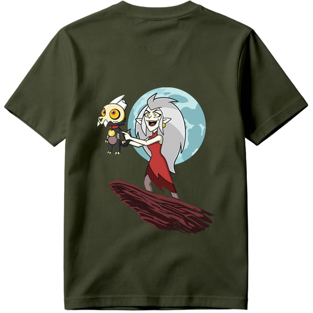 Lilith and King in Moonlight - Tee