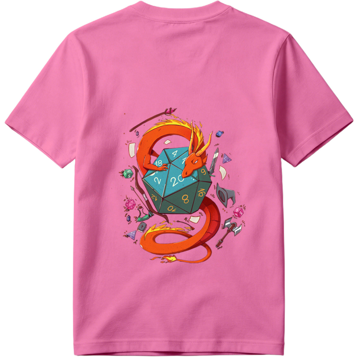 Dragon and D20: Fantasy Adventure - Tee