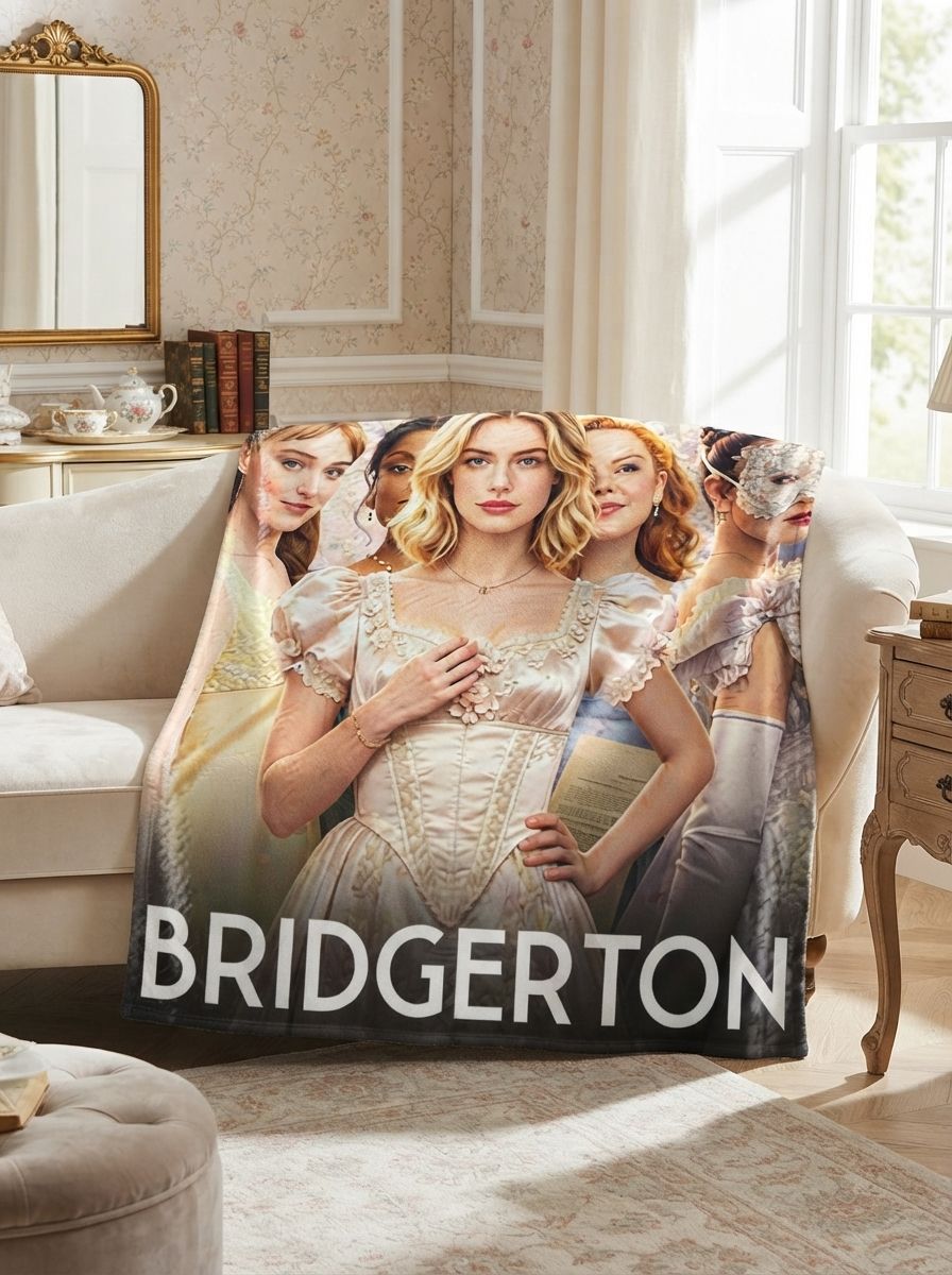 Custom Face Portrait Flannel Blanket Ultra Soft Anti-Pilling Throw Fleece Cover Personalized Keepsake Gift for Sofa Bed