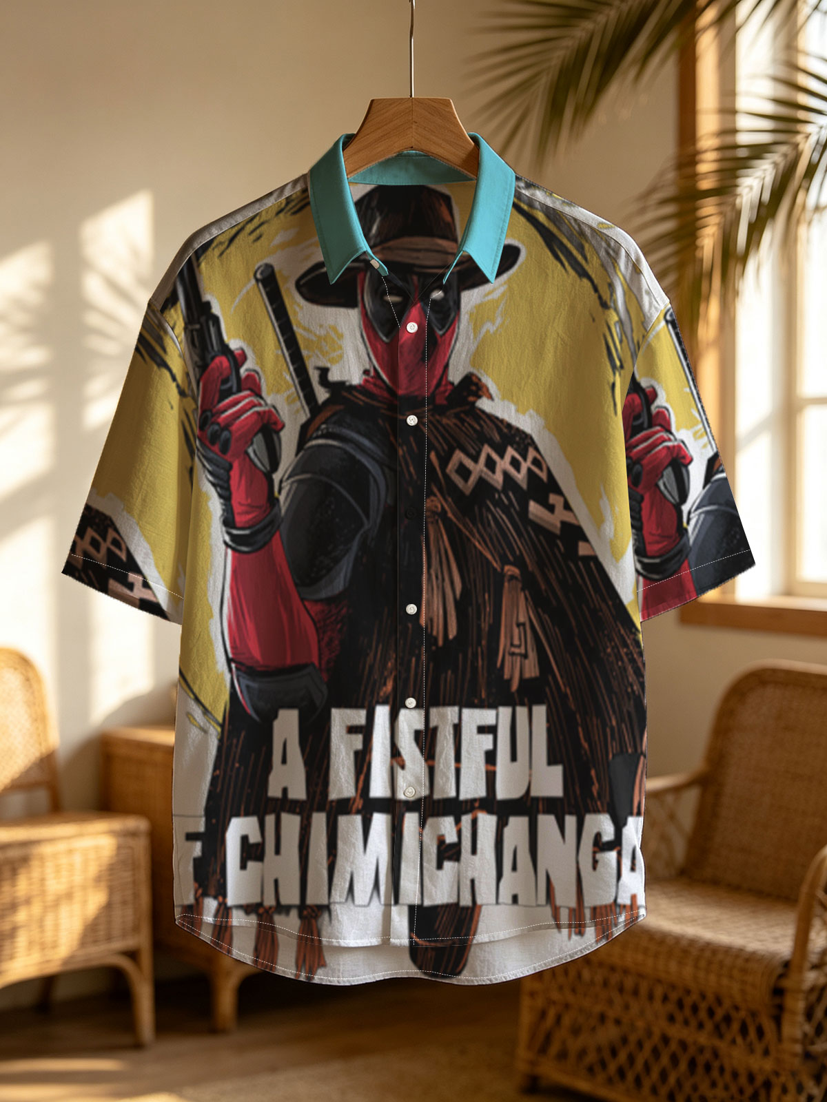 Deadpool in Cowboy Outfit with 