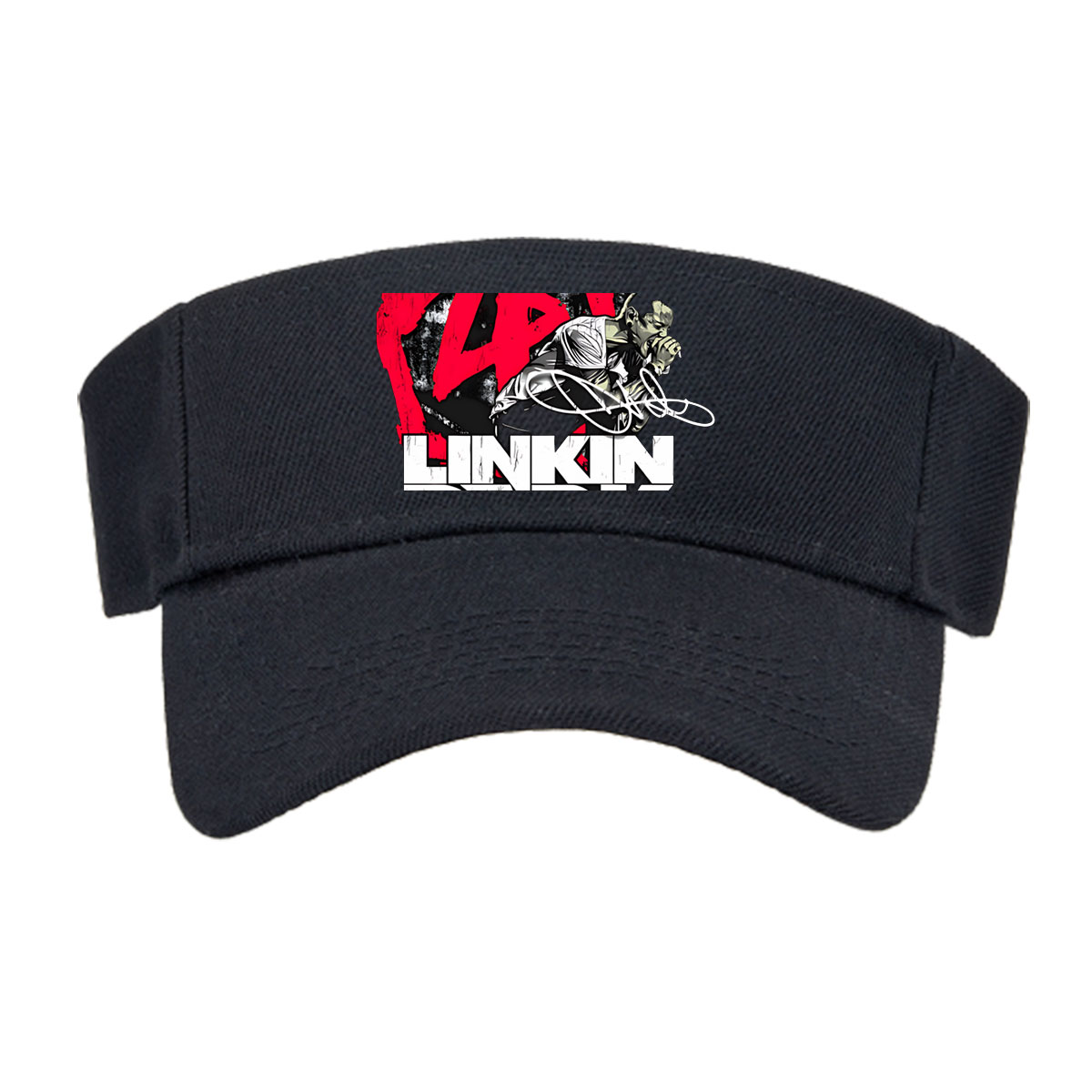 Linkin Park - Chester Bennington Singing with Band Logo -  Visor cap